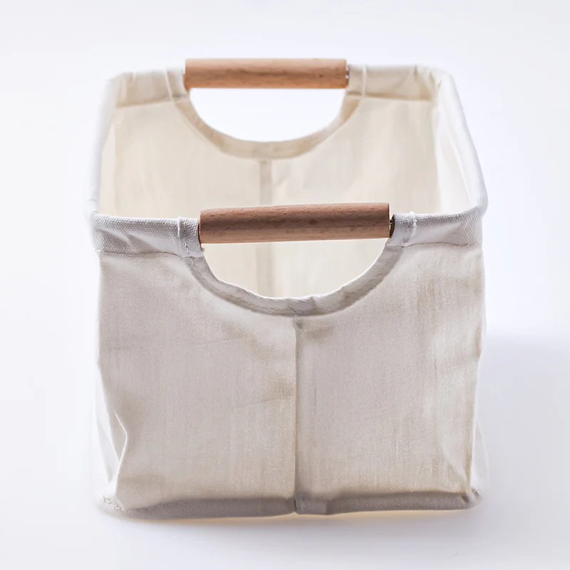 布製収納BOX(木取っ手、IV) - Image 4