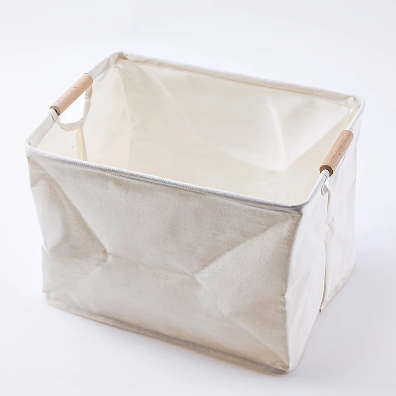 布製収納BOX(木取っ手、IV)