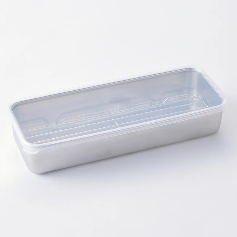 ステンレスバット(フタ付)10.3cm×5.0cm×27.0cm - Image 2