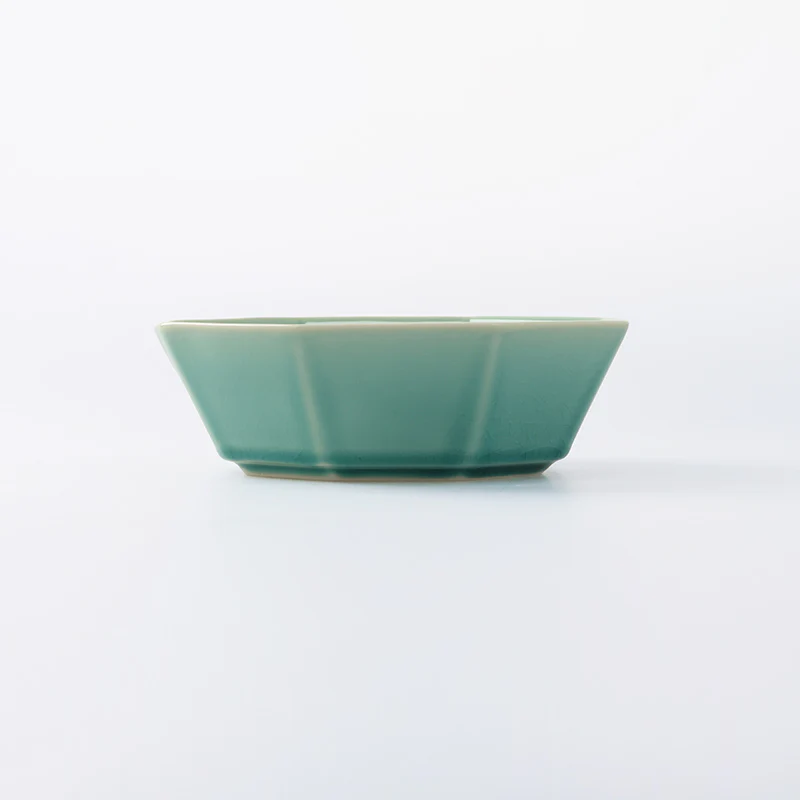 八角鉢（貫入、ＧＲ） - Image 4