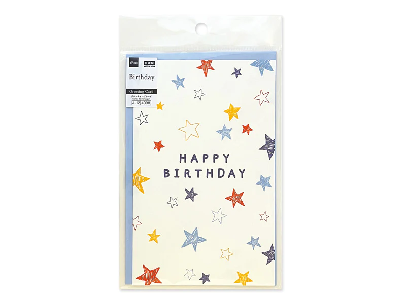 ビッググリーティングカードＡ（Ｂｉｒｔｈｄａｙ、スター）