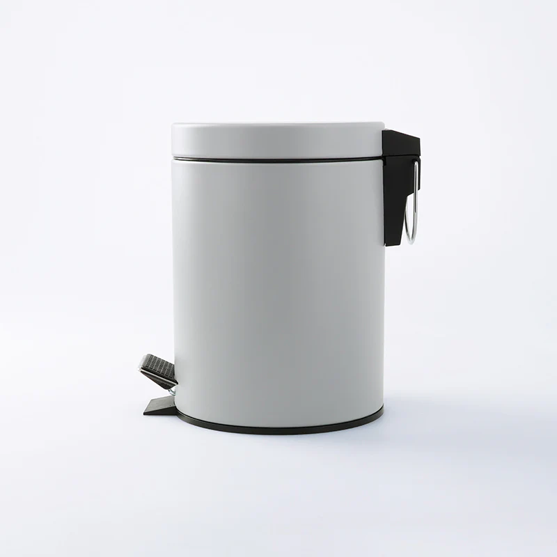 ペダルペール式ゴミ箱(スチール) - Image 2