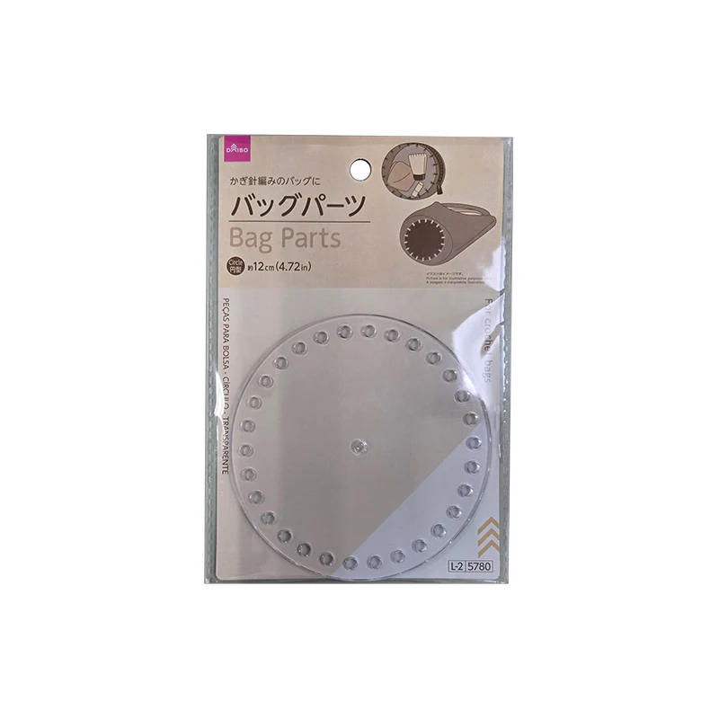 バッグパーツ(円型、クリア) - Image 4
