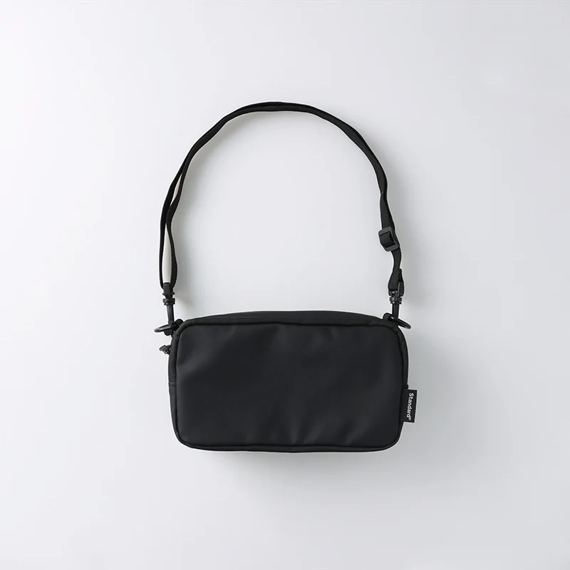 ボトルポケット付きショルダーバッグ(BK) - Image 2