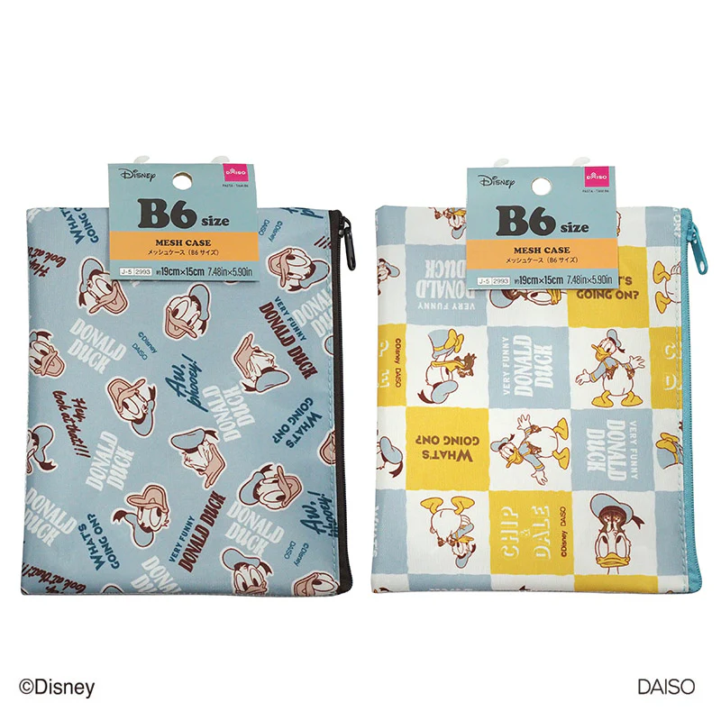 メッシュケース、Ｂ６サイズ（ドナルド＆フレンズ）ＤＣ８ - Image 4