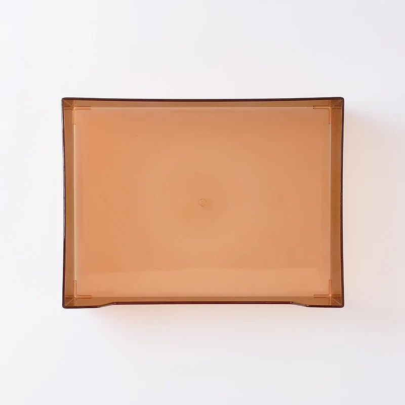 小物入れ収納ケース（クリアアンバー） - Image 4