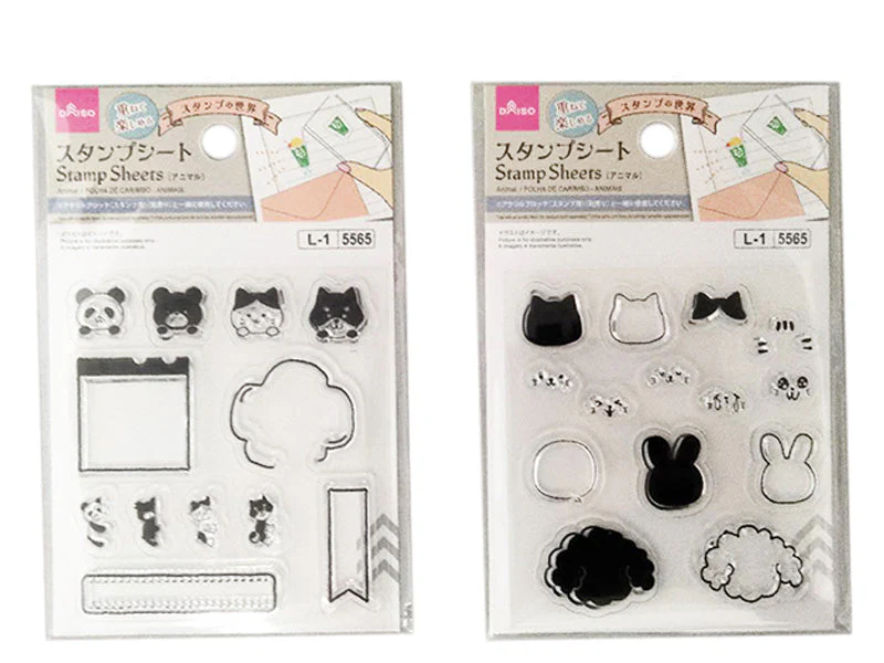 スタンプシート(アニマル)
