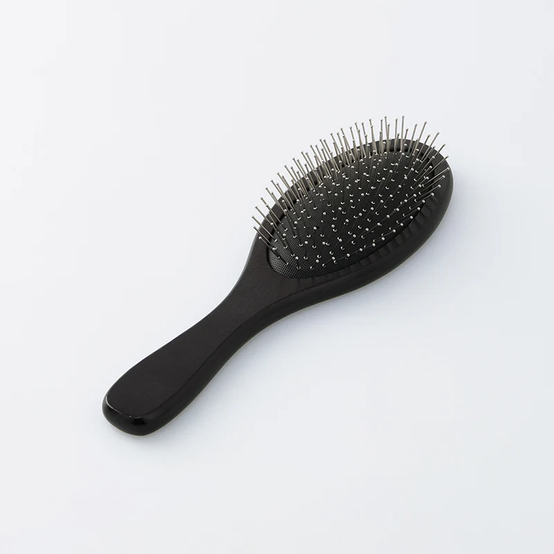ウッドヘアブラシ(ステンレスピン)