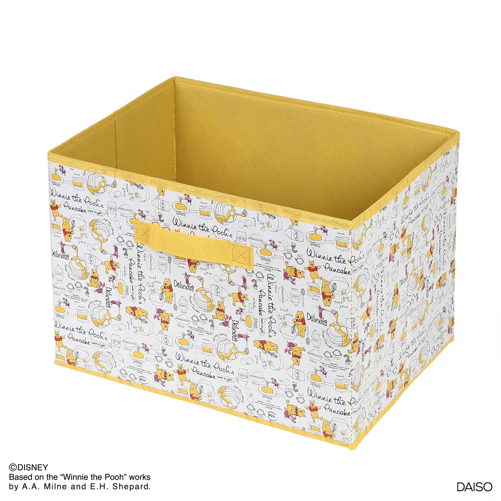 不織布折りたたみ収納、カラーBOX対応(くまのプーさん)DC10 - Image 3
