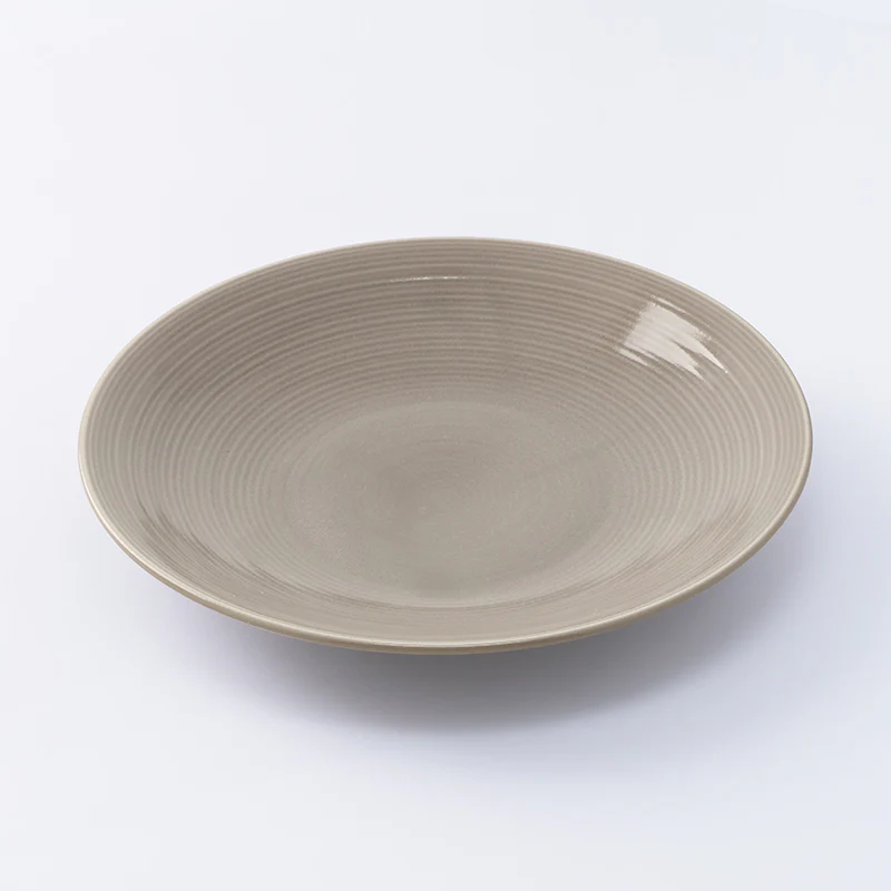 皿（Ｓｌｅｅｋ　Ｄｉｓｈ、灰青）