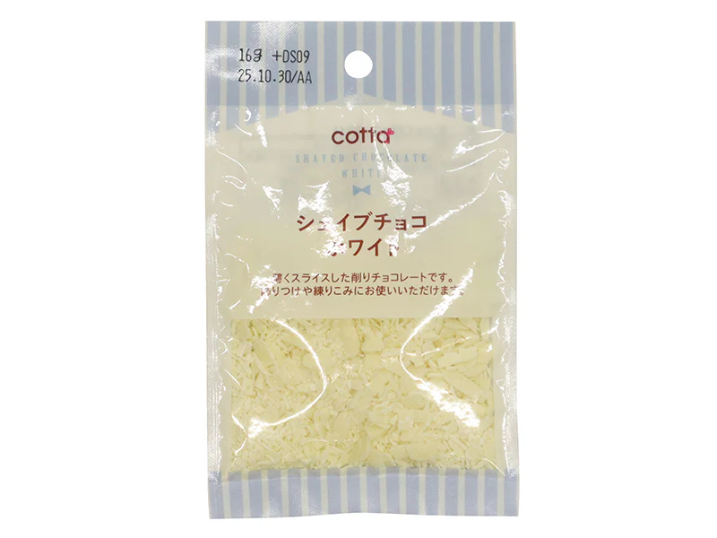 ドウシシャ シェイブチョコ ホワイト 16g