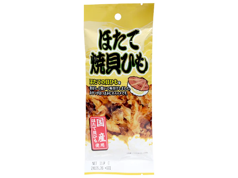 パーフェクトジャパン　ほたて焼貝ひも　２１ｇ