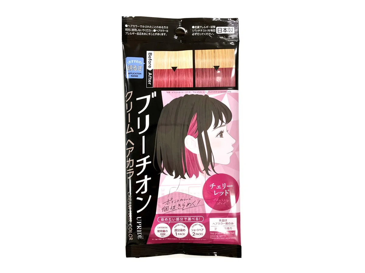 UPRAIDEブリーチオン チェリーレッド