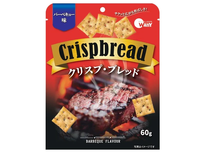 ジェイアンドシー クリスプブレッド バーベキュー味 60g