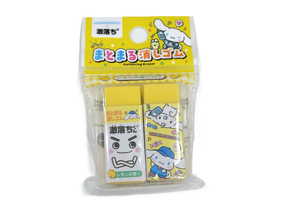 激落ちくん消しゴム　２Ｐ　シナモン　ポップ！