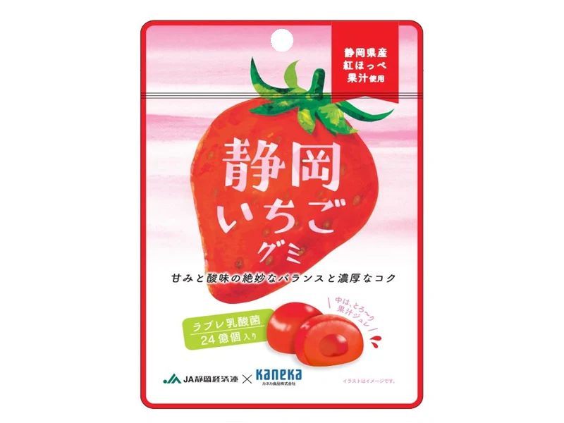 カネカ　ＪＡ静岡いちごグミラブレ乳酸菌入　４０ｇ