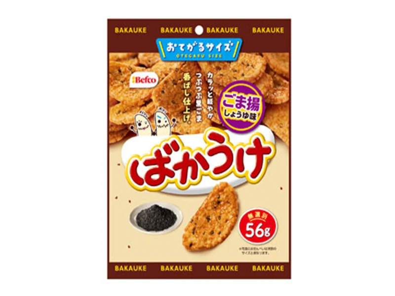 栗山米菓 ばかうけごま揚 56g