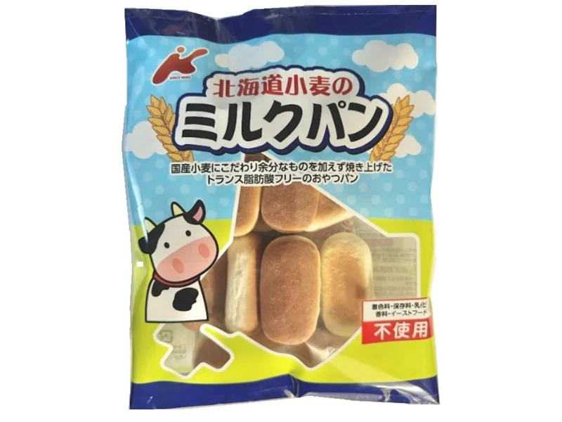 カネ増　北海道小麦のミルクパン　６８ｇ