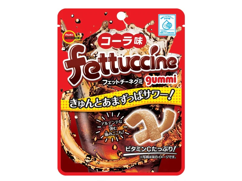 ブルボン フェットチーネグミコーラ味 50g