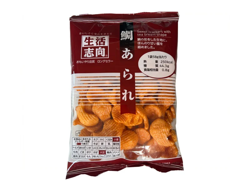 生活志向 鯛あられ 58g