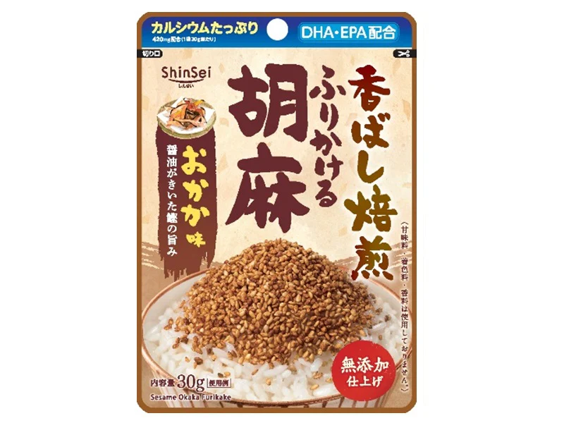 真誠 無添加ふりかける胡麻おかか味 30g