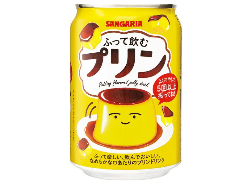 サンガリア ふって飲むプリン 275g
