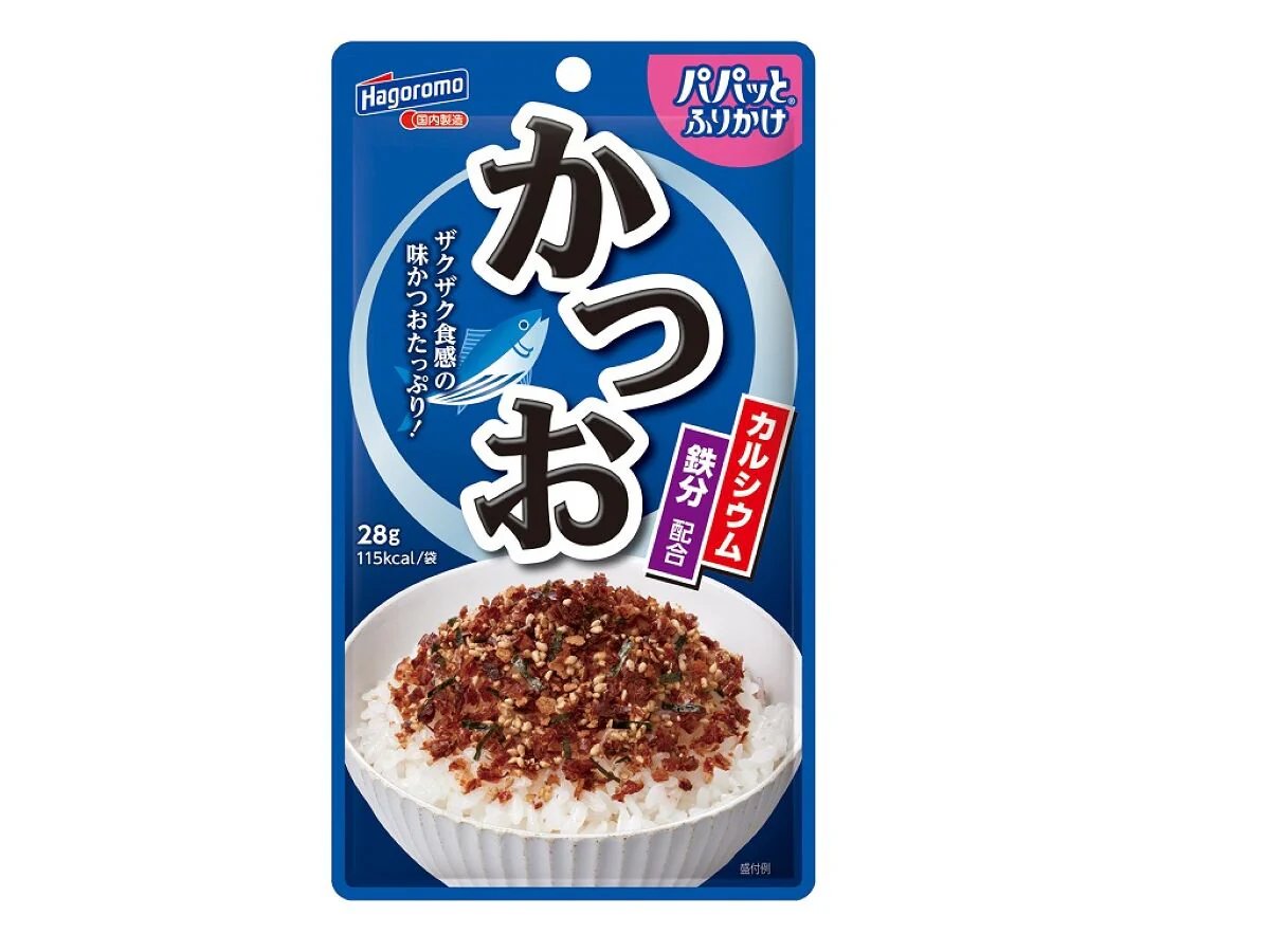 はごろも パパッとふりかけ かつお 28g