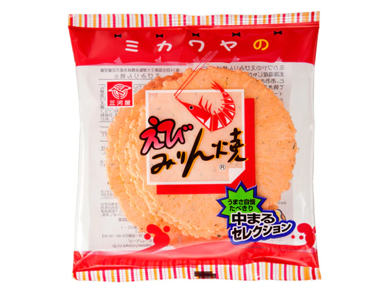 三河屋 小袋えびみりん焼 6枚