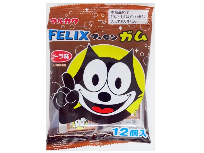 丸川製菓 フィリックスガム コーラ味 12個入
