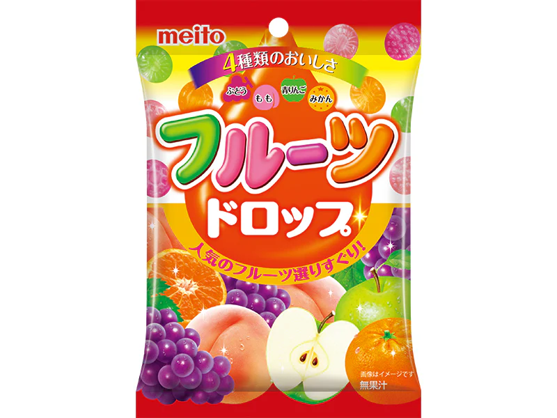 meito フルーツドロップ 57g