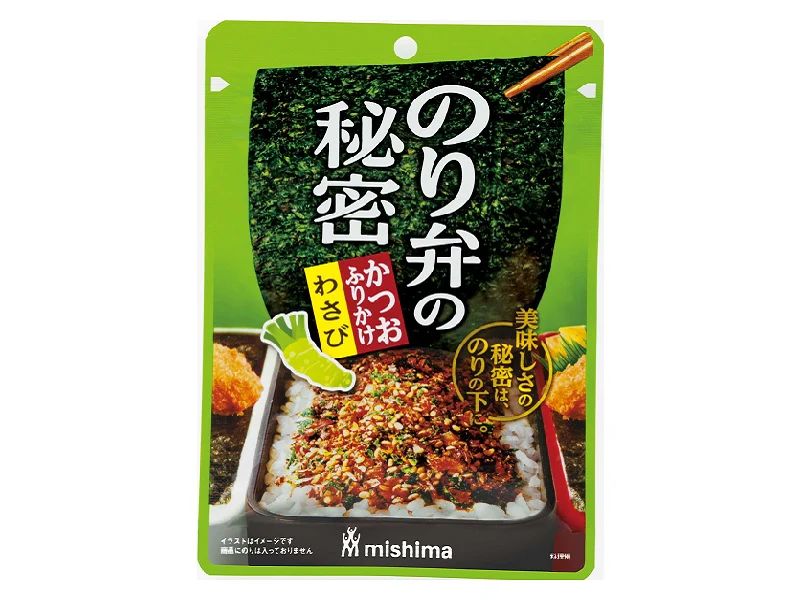 三島食品 のり弁の秘密 かつおふりかけ わさび 20g
