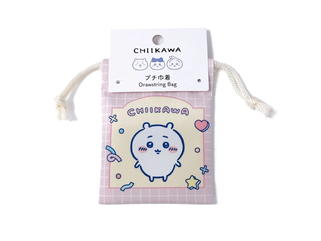 プチ巾着　ちいかわ　チェック