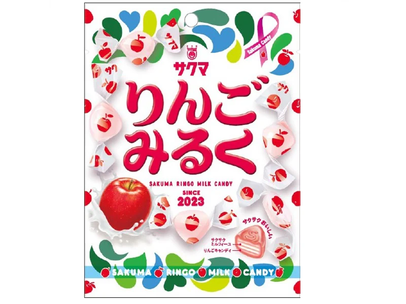 サクマ りんごみるく ４０ｇ