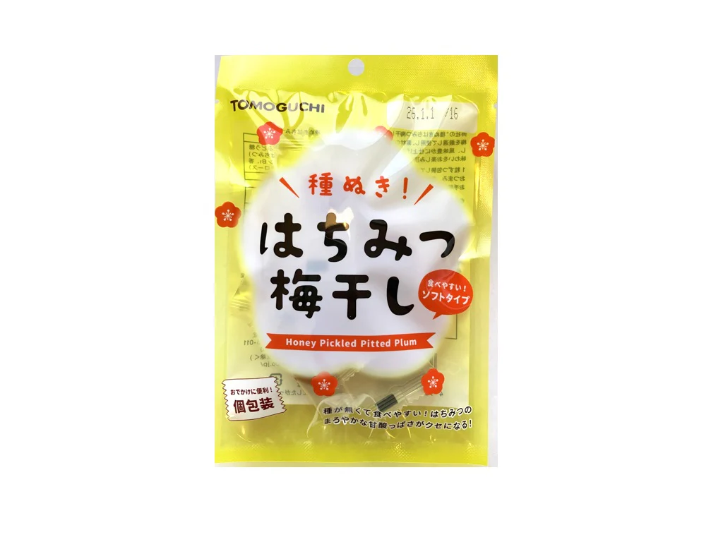 友口 種ぬきはちみつ梅干し 28g