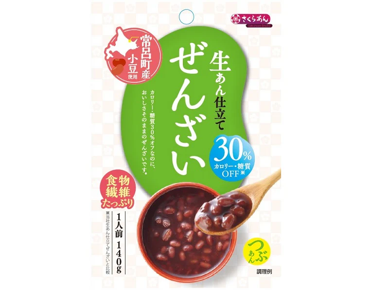 さくらあん 生あん仕立てぜんざい(カロリー30%オフ) 140G