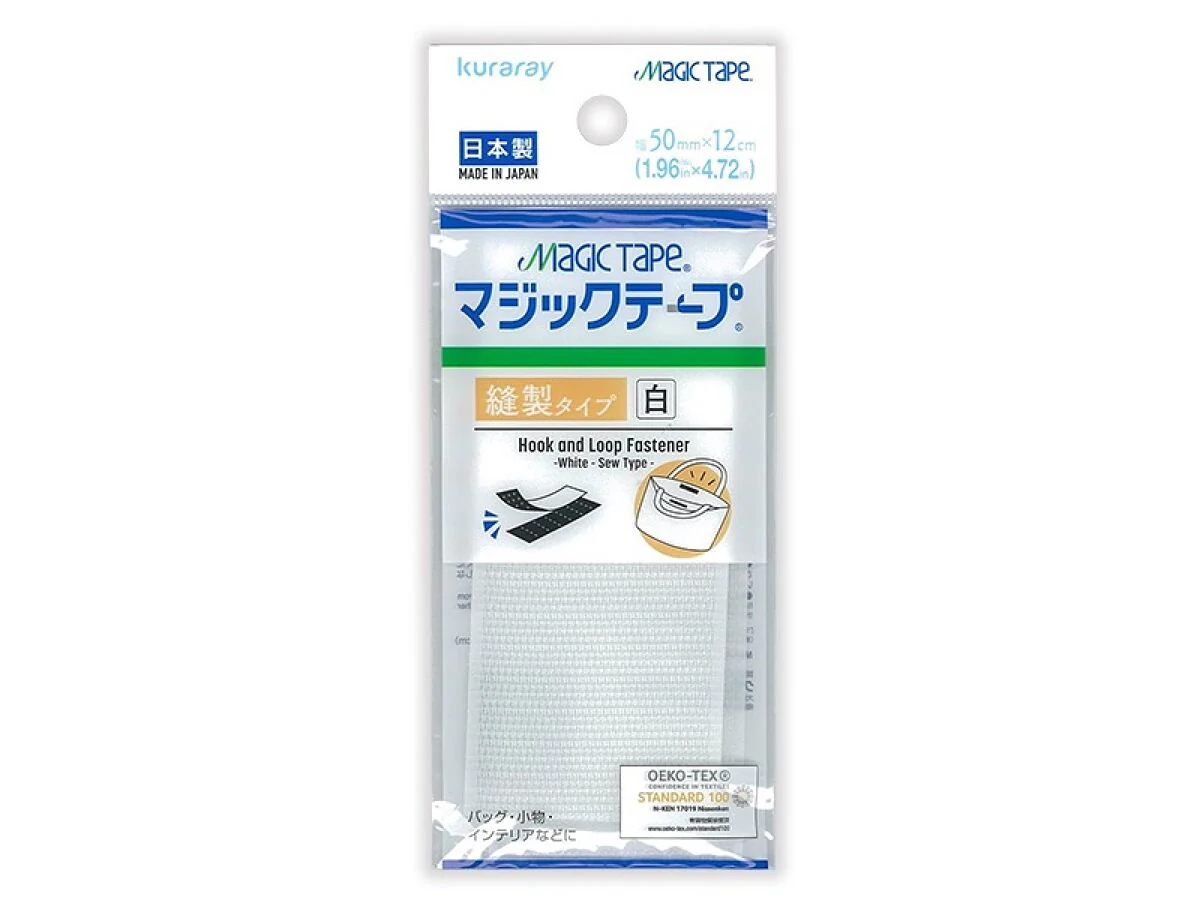 マジックテープ(白、縫製タイプ)