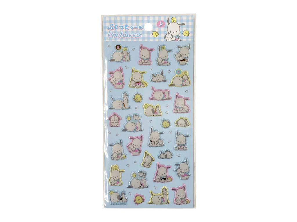 ぷくっとシール ポチャッコ