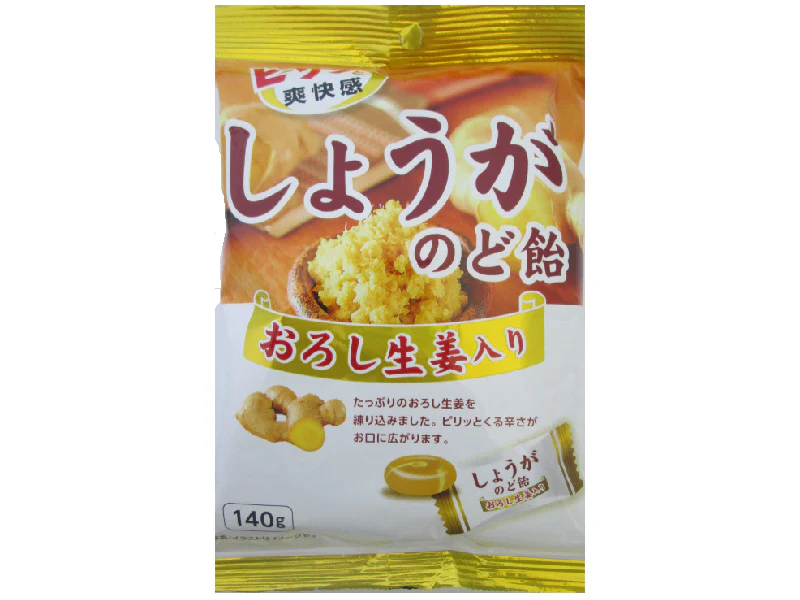エヌエス しょうがのど飴 140g